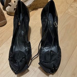 Kate Spade Black Heels Size 8